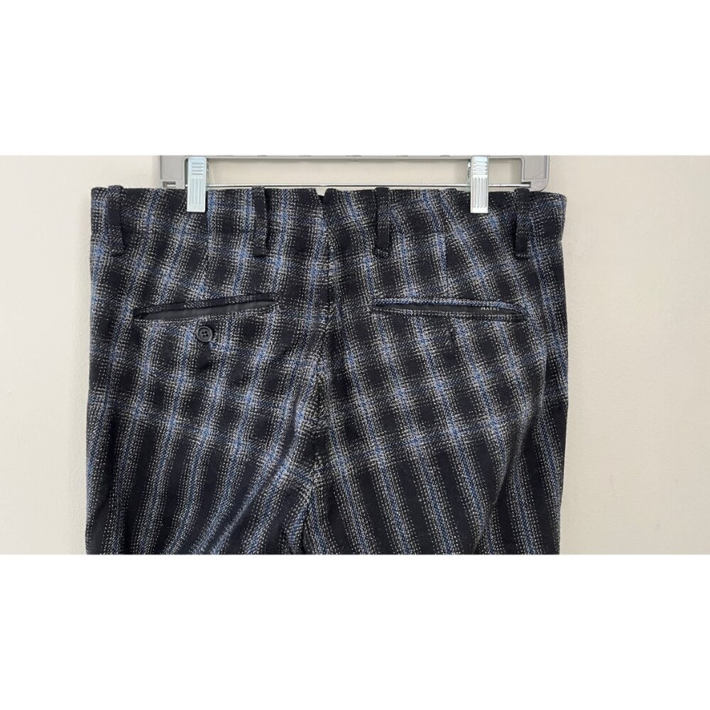 MYTHS PLAID WOOL DRESS PANTS 31 - Picture 7 of 10